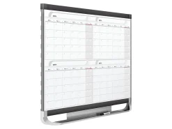 Quartet® Prestige™ 2 Magnetic 4 Month Calendar Dry-Erase Whiteboard, 36