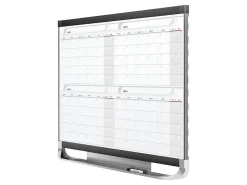 Quartet® Prestige™ 2 Magnetic 4 Month Calendar Dry-Erase Whiteboard, 36