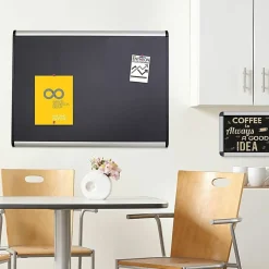 Quartet® Prestige Plus™ Magnetic Fabric Bulletin Board, 72