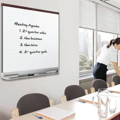 Quartet® Prestige™ 2 Total Erase® Melamine Dry-Erase Whiteboard, 72