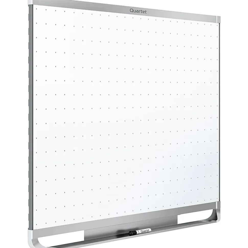Quartet® Prestige™ 2 Total Erase® Melamine Dry-Erase Whiteboard, 72" x 48", Aluminum Frame With Silver Finish