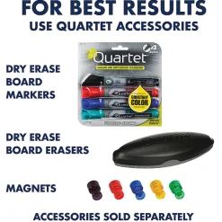 Quartet® Prestige™ 2 Total Erase® Melamine Dry-Erase Whiteboard, 96