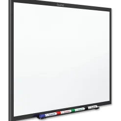 Quartet® Standard Melamine Dry-Erase Whiteboard, 36" x 48", Aluminum Frame With Silver Finish