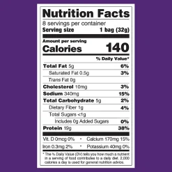Quest Protein Chips, Loaded Taco, 1.1 Oz, Pack Of 8 Bags