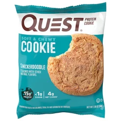 Quest Snickerdoodle Protein Cookies, 2.04 Oz, Total Qty 12