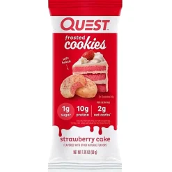 Quest Strawberry Cake Frosted Cookies, 1.76 Oz, Total Qty 8