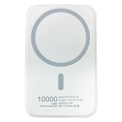 Quick Communication Corp. Â External Battery Pack With Magnetic Attraction For iPhone , White, 78453