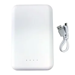 Quick Communication Corp. External Battery Pack With Magnetic Attraction For iPhone , White, 78453
