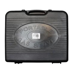 Quick Communication Corp. Quick Tools Portable 1-Burner Gas Stove, Black
