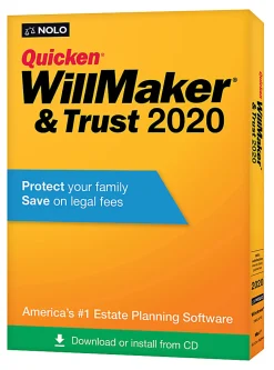 Quicken® WillMaker & Trust 2020, For PC/Mac®, Disc