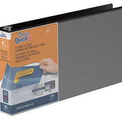 QuickFit® Landscape Overlay 3-Ring Binder, 1 1/2