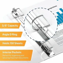 QuickFit® 3-Ring Binder, 5/8