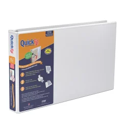 QuickFit® 3-Ring Binder, 1 1/2