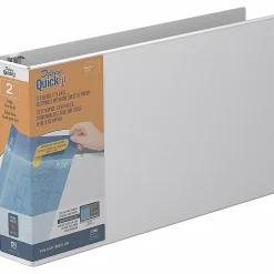 QuickFit® 3-Ring Binder, Spreadsheet, 2