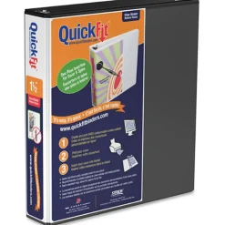 QuickFit® View 3-Ring Binder, 1 1/2