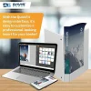 QuickFit® View 3-Ring Binder, 3" Angle D-Rings, White