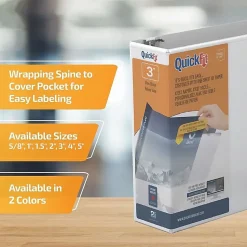 QuickFit® View 3-Ring Binder, 3