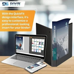 QuickFit® View 3-Ring Binder, 5/8