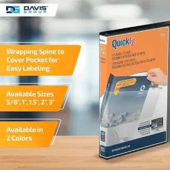 QuickFit® View 3-Ring Binder, 5/8