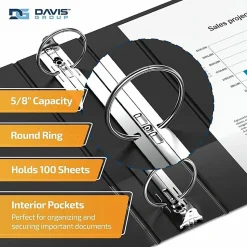 QuickFit® View 3-Ring Binder, 5/8