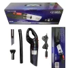 Quick Tools Portable Handheld Vacuum, Rechargeable USB Charging, Touch Switch, Power indicator, Color Black