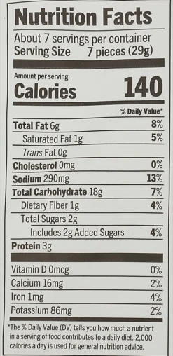 Quinn Filled Pretzel Nuggets, Peanut Butter, 7 Oz, Total Qty 8