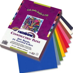 Rainbow® Super Value Construction Paper, 9
