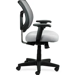 Raynor® Eurotech Apollo Mesh/Fabric Synchro Tilt Task Chair, Silver/Black