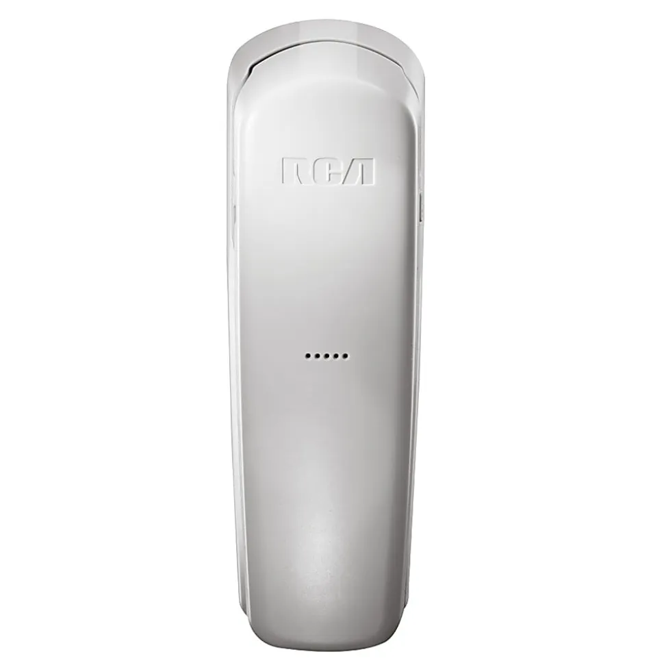 RCA Standard Phone - White - 1 x Phone Line - Hearing Aid Compatible