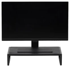 Realspace® Acadia Wood/Metal Monitor Stand, 4-1/2