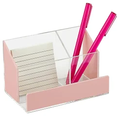 Realspace® Acrylic Desk Organizer, 3-7/16