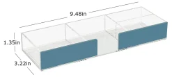 Realspace® Acrylic Desk Storage Tray, 1-3/8