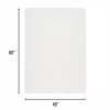 Realspace™ Advantage Commercial Pile Chair Mat, 46" x 60", Clear