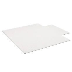 Realspace™ Advantage Commercial Pile Chair Mat, Wide Lip, 46" x 60", Clear