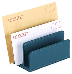 Realspace® Azura Vegan Leather Letter Sorter, 5-1/2