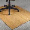Realspace® Bamboo Chair Mat, 36"W x 48"D, 3/16" Thick, Natural