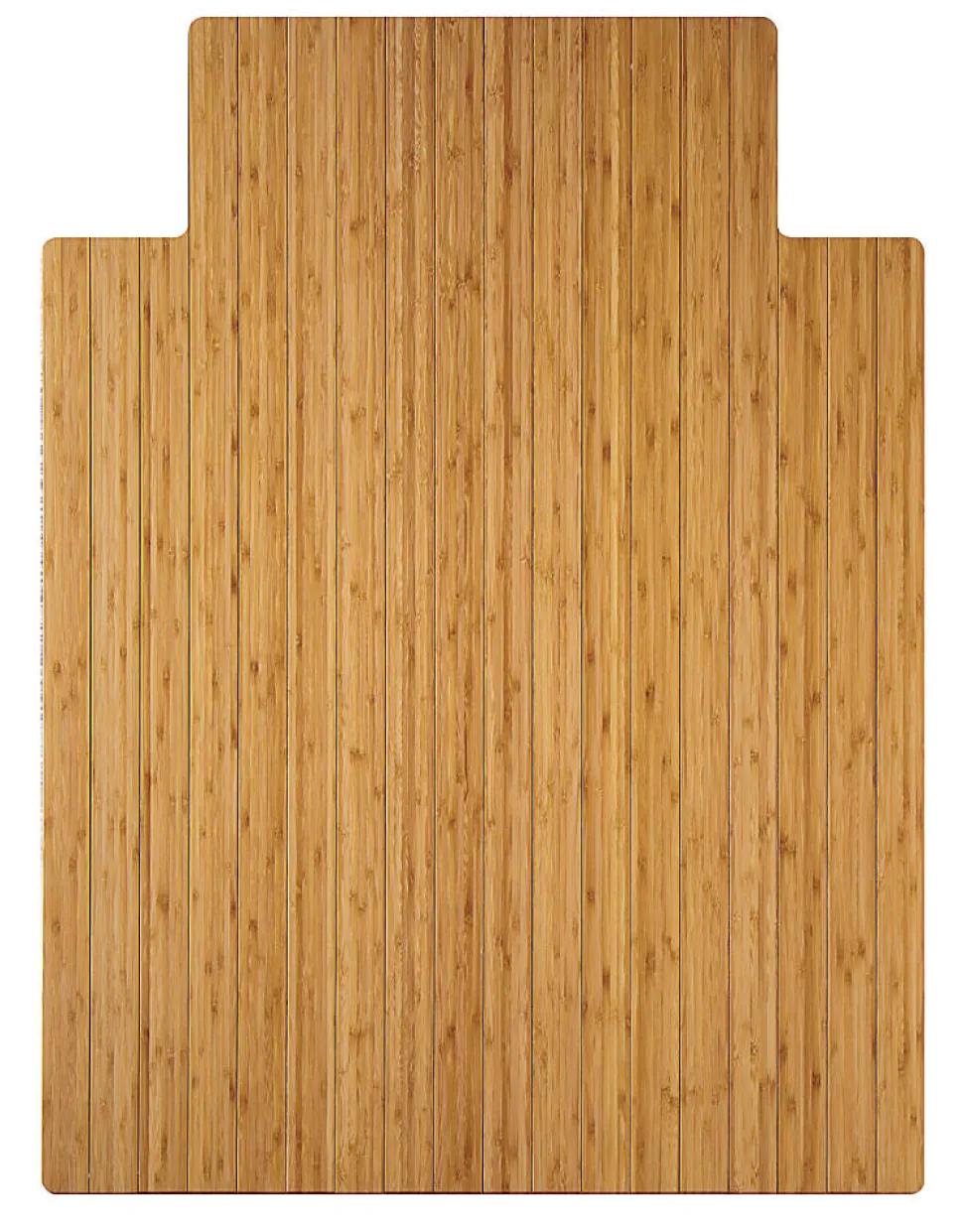 Realspace® Bamboo Chair Mat, 36"W x 48"D, 3/16" Thick, Natural