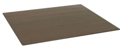 Realspace® Bamboo Chair Mat, 42" x 48", Cherry