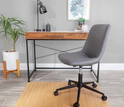 Realspace™ Bamboo Chair Mat, 42
