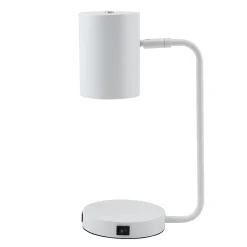 Realspace™ Barsi Desk Lamp With USB Charging Port, 14