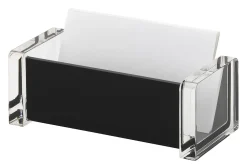 Realspace® Black Acrylic Business Card Holder