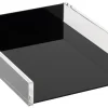 Realspace® Black Acrylic Paper Tray, Letter Size