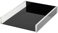 Realspace® Black Acrylic Paper Tray, Letter Size
