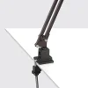 Realspace™ Bretino LED Magnifier Desk Lamp With Mounting Clamp, 22"H, Black