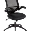 Realspace® Calusa Mesh Mid-Back Manager's Office Chair, Black, BIFMA Compliant