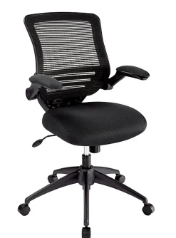 Realspace® Calusa Mesh Mid-Back Manager's Office Chair, Black, BIFMA Compliant