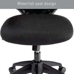 Realspace® Calusa Mesh Mid-Back Manager's Office Chair, Black, BIFMA Compliant