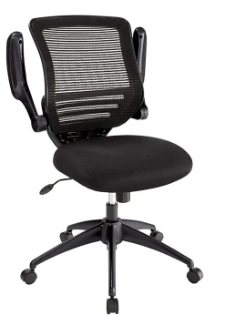 Realspace® Calusa Mesh Mid-Back Manager's Office Chair, Black, BIFMA Compliant
