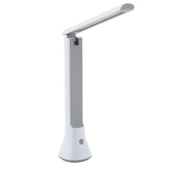 Realspace™ Carsini 2-in-1 LED Flip-Up/Torch Portable Desk Lamp With Rechargeable Battery, 10-3/4