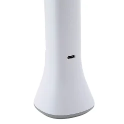 Realspace™ Carsini 2-in-1 LED Flip-Up/Torch Portable Desk Lamp With Rechargeable Battery, 10-3/4
